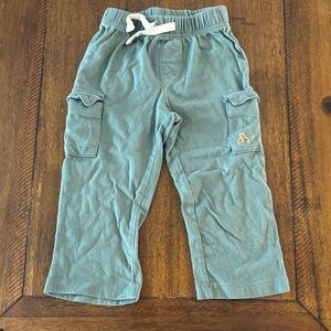 GAP Kids Teal Cargo Joggers